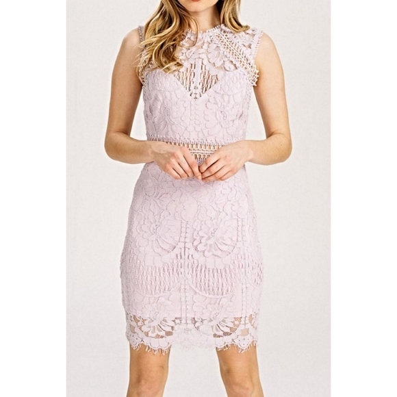 Main Strip Dresses & Skirts - SOLD!Lavender Lace Dress